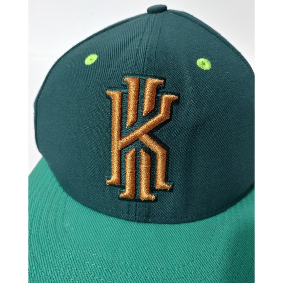 Nike Kyrie Irving Limited Ed. Green Gold Cap Hat - Picture 3 of 8